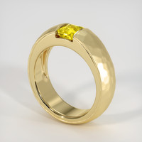 2.25 Ct. Sapphire Ring, 18K Yellow Gold 2