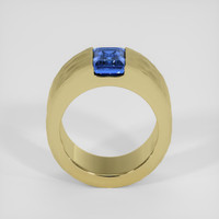 2.09 Ct. Bi Color / Parti Sapphire Ring, 18K Yellow Gold 3