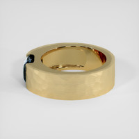 2.02 Ct. Greenish Blue Sapphire Ring, 18K Yellow Gold 4