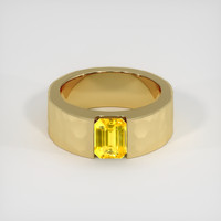 2.02 Ct. Sapphire Ring, 18K Yellow Gold 1