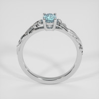 0.47 Ct. Bluish Green to Reddish Purple Alexandrite Ring, Platinum 950 3