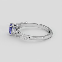 1.26 Ct. Bluish Purple Sapphire Ring, Platinum 950 4