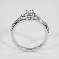 0.69 Ct. White Sapphire Ring, Platinum 950 3