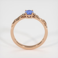 0.55 Ct. Sapphire Ring, 14K Rose Gold 3