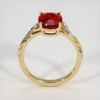 3.07 Ct. Ruby Ring, 14K Yellow Gold 3