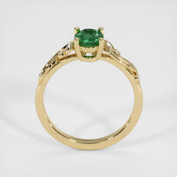 0.79 Ct. Sapphire Ring, 14K Yellow Gold 3