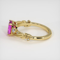 2.03 Ct. Sapphire Ring, 18K Yellow Gold 4