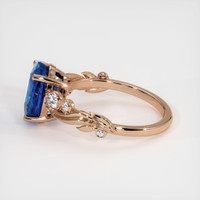3.10 Ct. Sapphire Ring, 14K Rose Gold 4