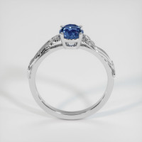 1.32 Ct. Blue Sapphire Ring, 10K White Gold 3