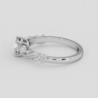 1.27 Ct. White Sapphire Ring, 10K White Gold 4