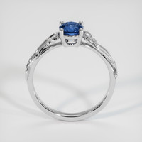 0.76 Ct. Sapphire Ring, 18K White Gold 3