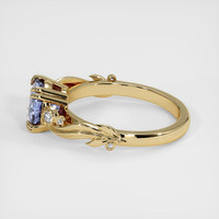 1.89 Ct. Blue Sapphire Ring, 14K Yellow Gold 4