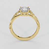 1.38 Ct. White Sapphire Ring, 14K Yellow Gold 3