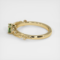 0.38 Ct. Bi Color Sapphire Ring, 14K Yellow Gold 4