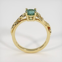 0.75 Ct. Sapphire Ring, 14K Yellow Gold 3