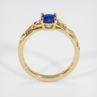 0.69 Ct. Sapphire Ring, 18K Yellow Gold 3