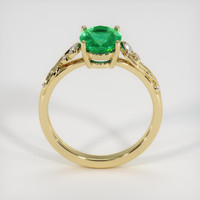 2.65 Ct. Emerald Ring, 18K Yellow Gold 3