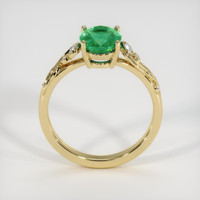 2.80 Ct. Emerald Ring, 18K Yellow Gold 3
