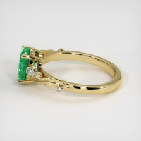 2.80 Ct. Emerald Ring, 18K Yellow Gold 4