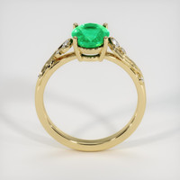 2.81 Ct. Emerald Ring, 18K Yellow Gold 3
