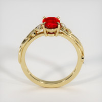 1.08 Ct. Ruby Ring, 18K Yellow Gold 3