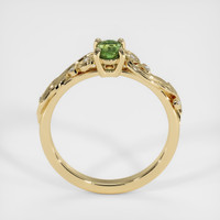 0.38 Ct. Bi Color Sapphire Ring, 18K Yellow Gold 3