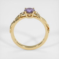0.74 Ct. Sapphire Ring, 18K Yellow Gold 3