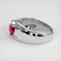 2.03 Ct. Ruby Ring, Platinum 950 4