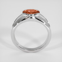 2.05 Ct. Padparadscha Sapphire Ring, Platinum 950 3