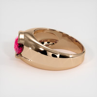 2.03 Ct. Ruby Ring, 14K Rose Gold 4