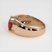 2.02 Ct. Ruby Ring, 18K Rose Gold 4