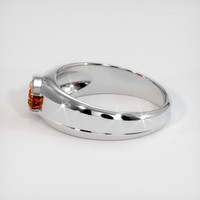 1.21 Ct. Sapphire Ring, 18K White Gold 4