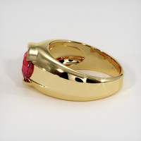 2.02 Ct. Ruby Ring, 18K Yellow Gold 4