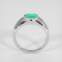 1.04 Ct. Emerald Ring, Platinum 950 3
