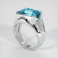7.36 Ct. Gemstone Ring, Platinum 950 2
