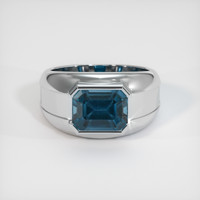 2.72 Ct. Gemstone Ring, Platinum 950 1