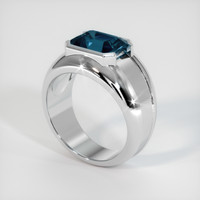 2.72 Ct. Gemstone Ring, Platinum 950 2