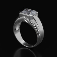 2.00 Ct. Gemstone Ring, Platinum 950 2