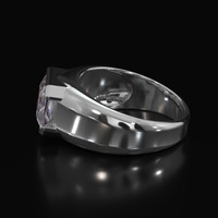 2.00 Ct. Gemstone Ring, Platinum 950 4