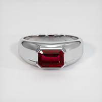 1.45 Ct. Ruby Ring, Platinum 950 1