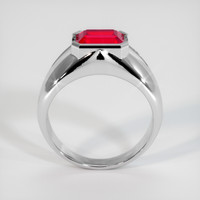 2.08 Ct. Ruby Ring, Platinum 950 3