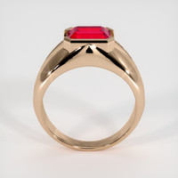 2.08 Ct. Ruby Ring, 14K Rose Gold 3