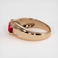 2.08 Ct. Ruby Ring, 14K Rose Gold 4