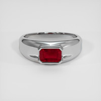 1.76 Ct. Ruby Ring, 14K Rose Gold 1