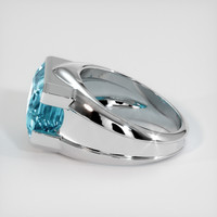 7.36 Ct. Gemstone Ring, 18K White Gold 4