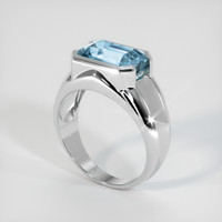 5.05 Ct. Gemstone Ring, 18K White Gold 2