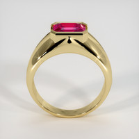 1.62 Ct. Pinkish Red Ruby Ring, 10K Yellow Gold 3