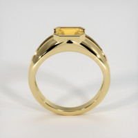 2.15 Ct. Yellow Sapphire Ring, 10K Yellow Gold 3