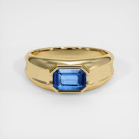 1.08 Ct. Sapphire Ring, 14K Yellow Gold 1