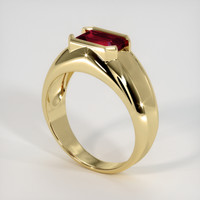 1.45 Ct. Ruby Ring, 14K Yellow Gold 2